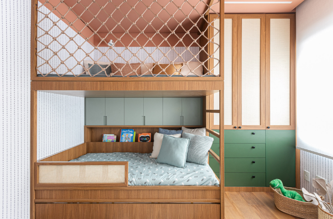 quartos infantis multifuncionais para apartamentos