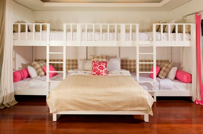 quartos compartilhados para irmãos