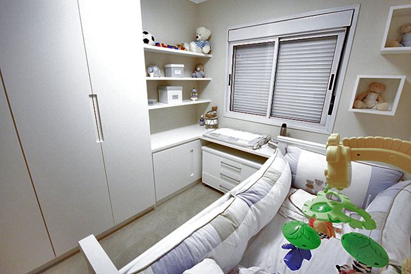 soluções para quarto estreito