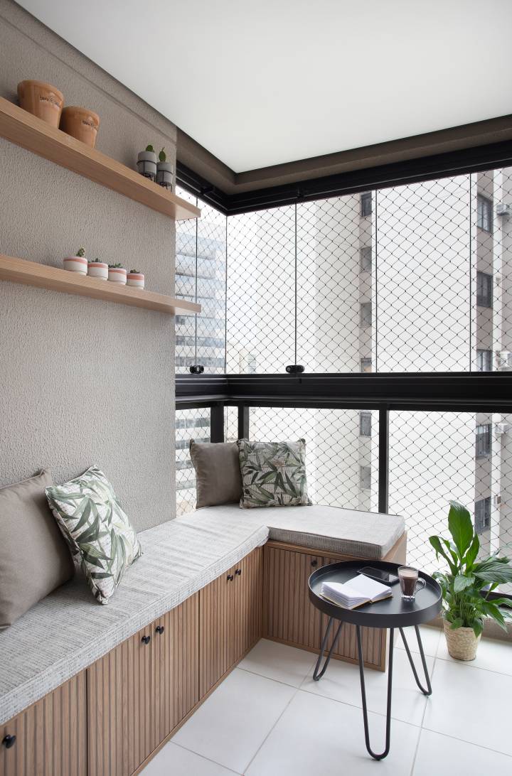 sacada de apartamento pequena ideias