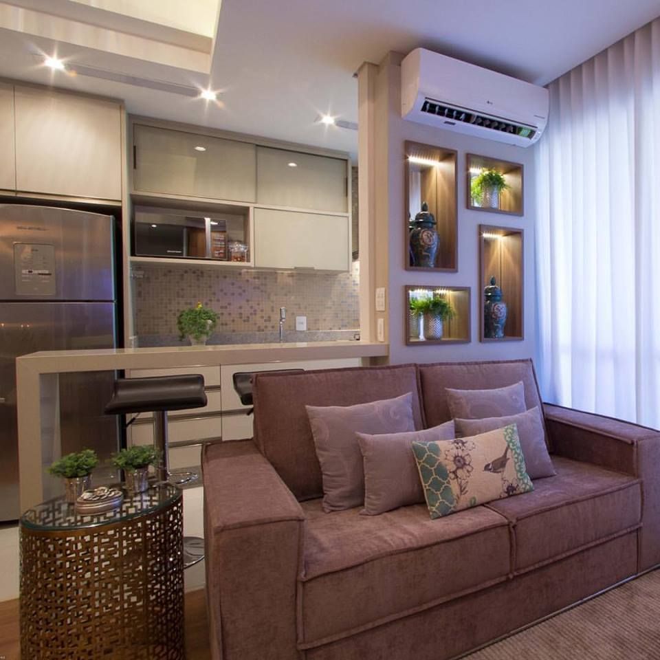 decorar sala e cozinha juntas