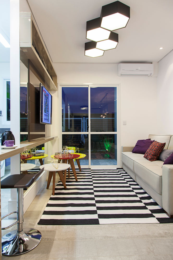 como decorar sala pequena apartamento