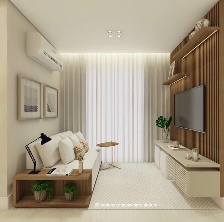 ideias sala apartamento pequeno