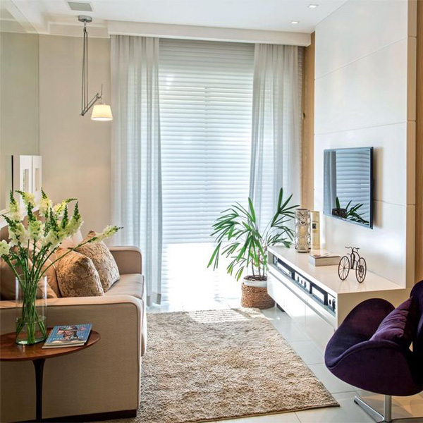móveis para sala pequena apartamento