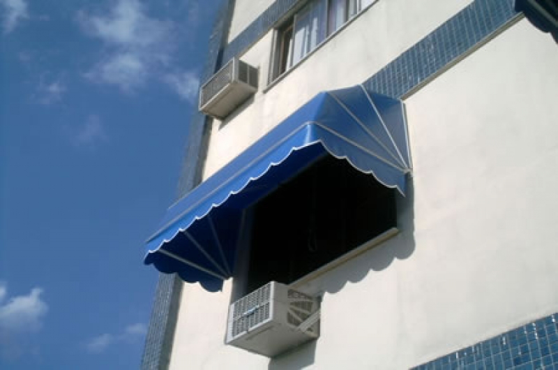 toldo de policarbonato para janela