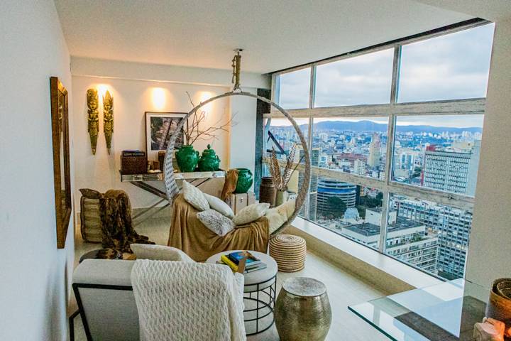 apartamento com vista para a cidade