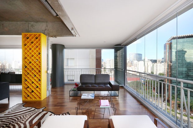 apartamento com vista para a cidade